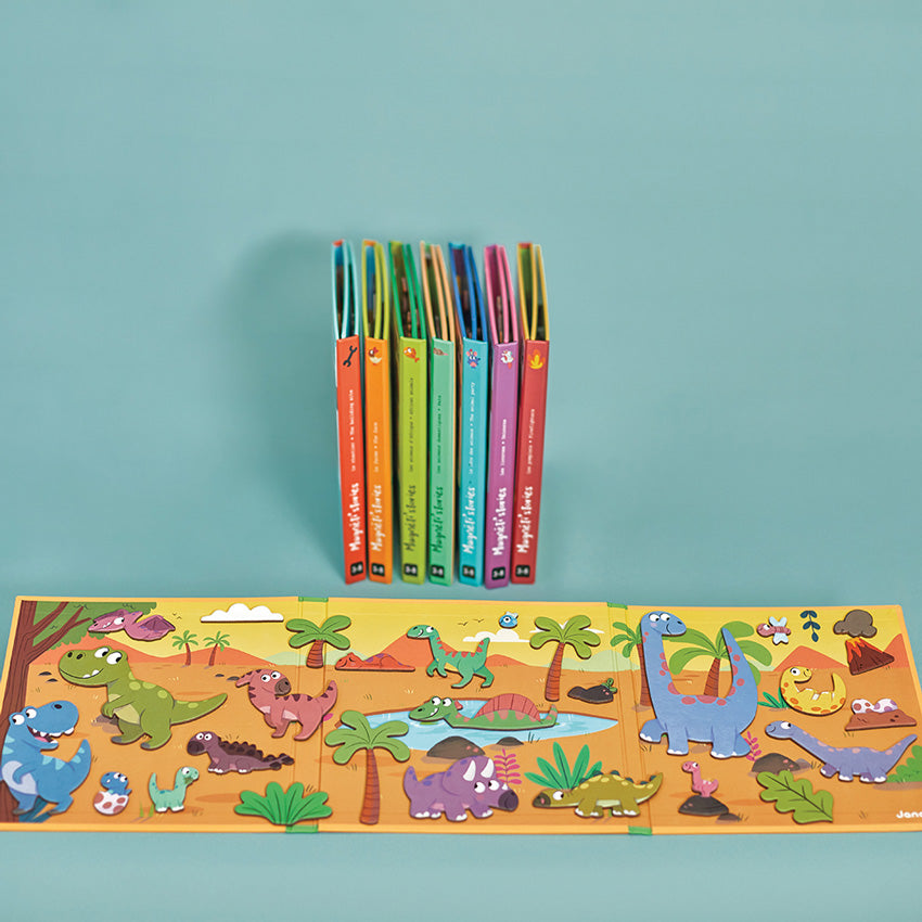 Janod Magnetic Story  - Dinosaurs