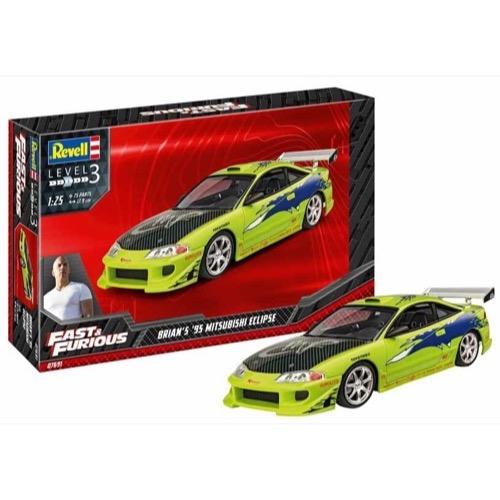 Revell Fast & Furious Brian's 1995 Mitsubishi Eclipse 1:25 - 07691