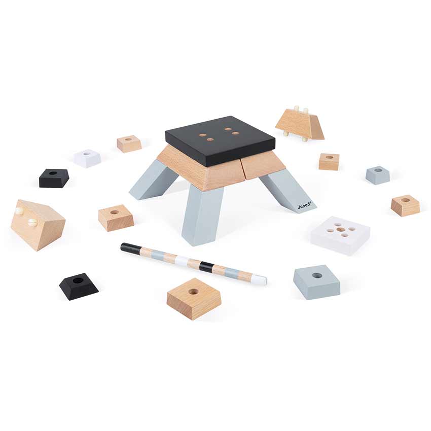 Janod Eiffel Tower Building Blocks