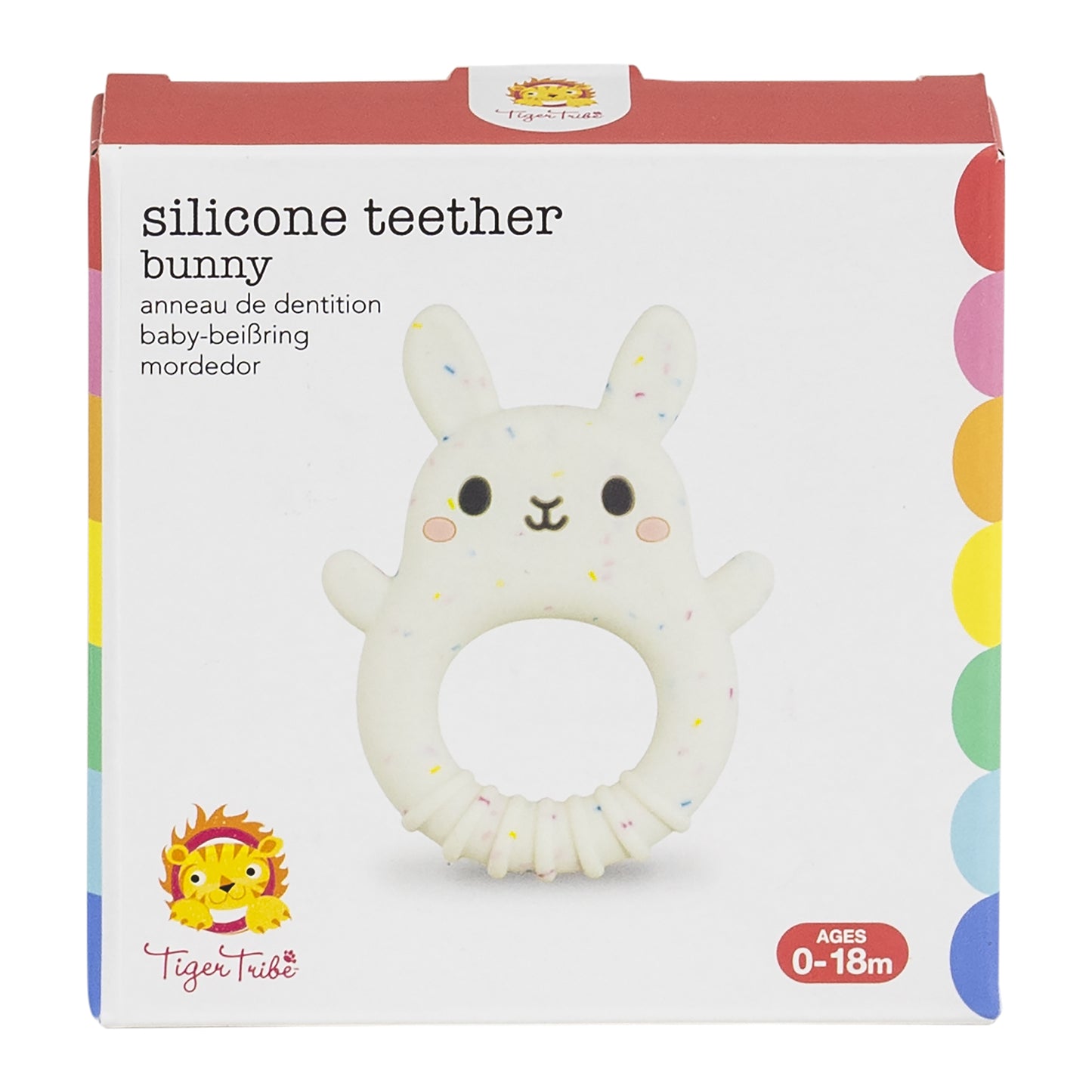 Tiger Tribe Silicone Teether - Bunny