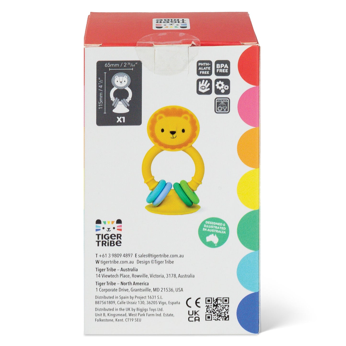 Tiger Tribe High Chair Buddy - Silicone Lion