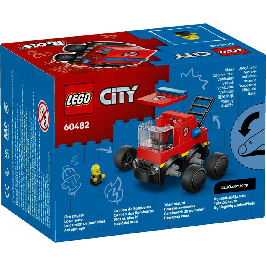 LEGO City Rides Fire Truck 60482