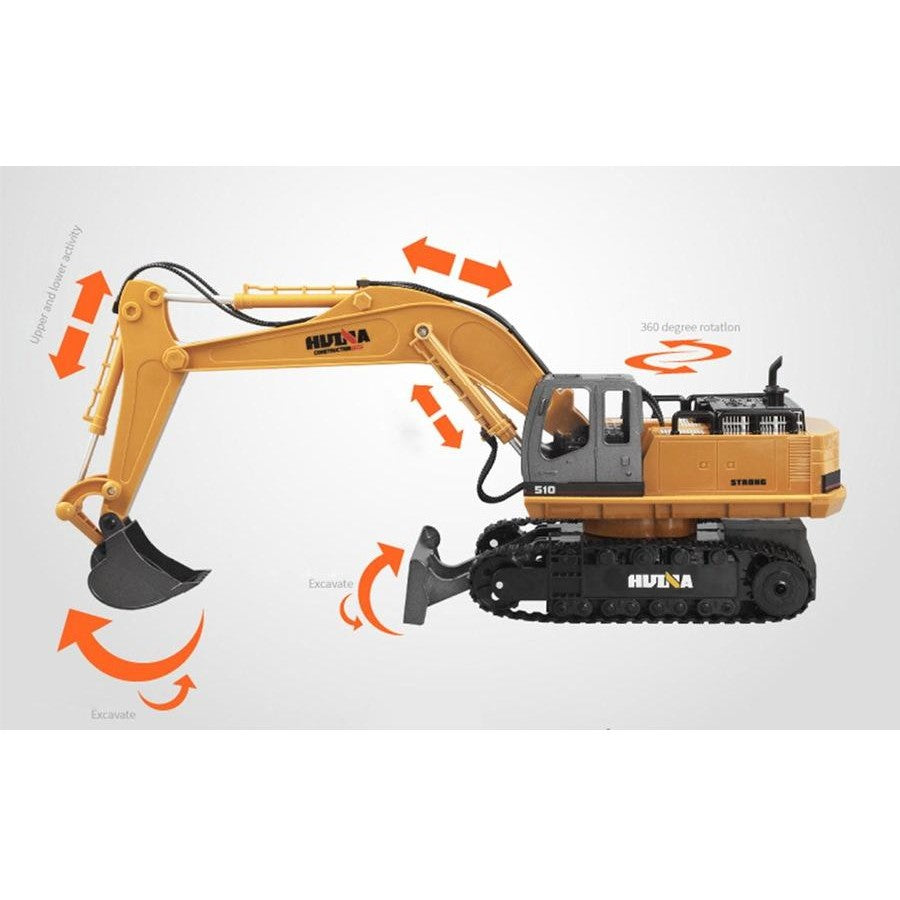 Huina 1/16 Remote Control Excavator