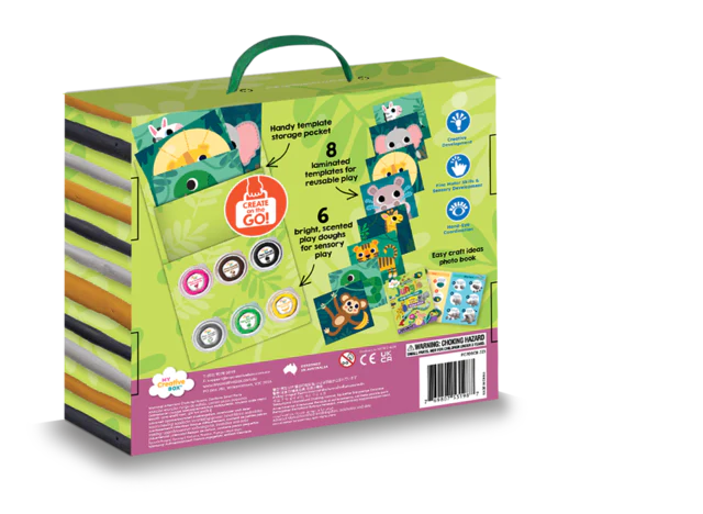 My Creative Box - Sensory Craft Box | Jungle Dough