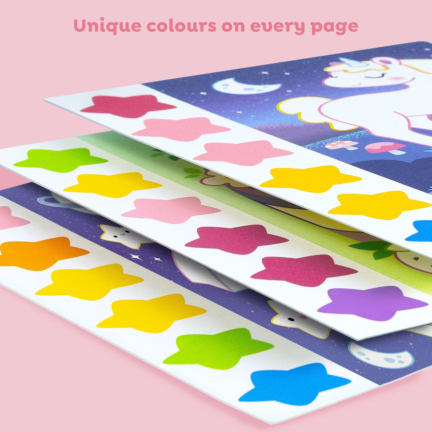 Tiger Tribe Paint a Picture Set - Unicorn Skies