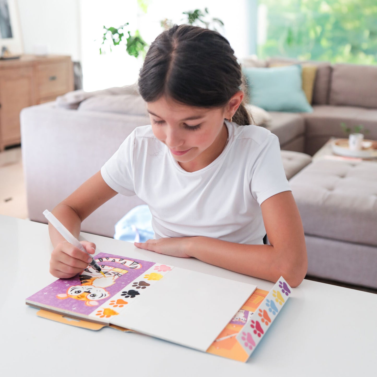 Tiger Tribe Paint a Picture Set - Wild Animals