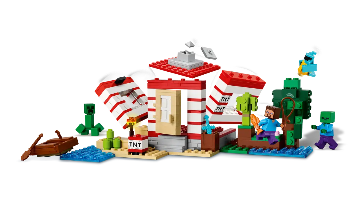 LEGO Minecraft The TNT Jungle House 21275