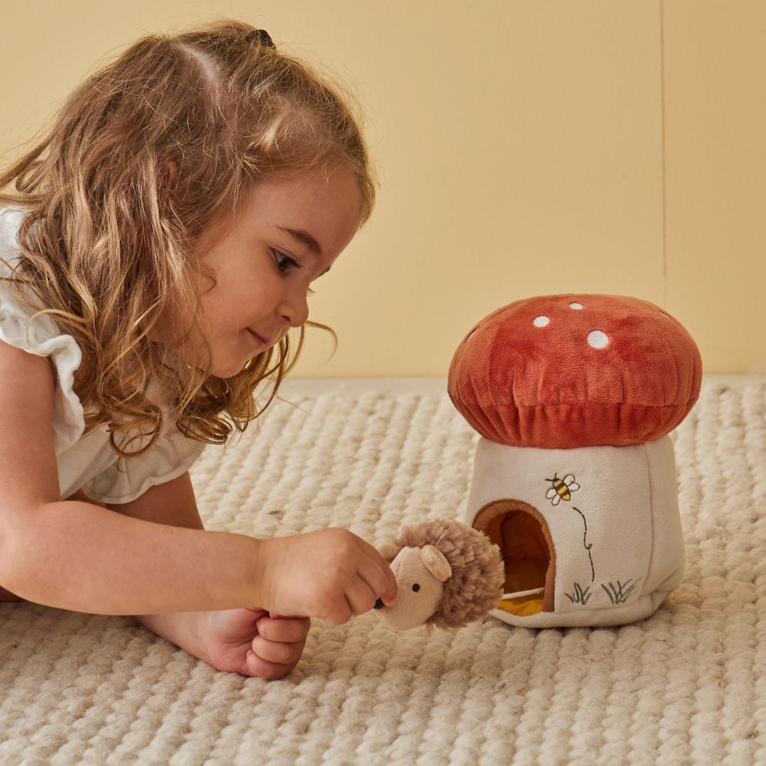 Jiggle & Giggle - Mushroom House With Hedgehog