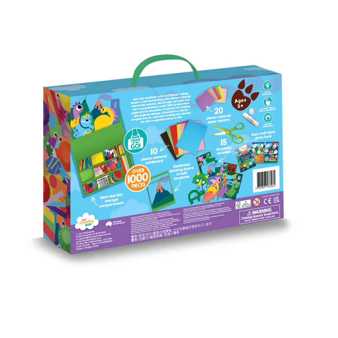 My Creative Box - Sensory Craft Box | Dinosaur Collage
