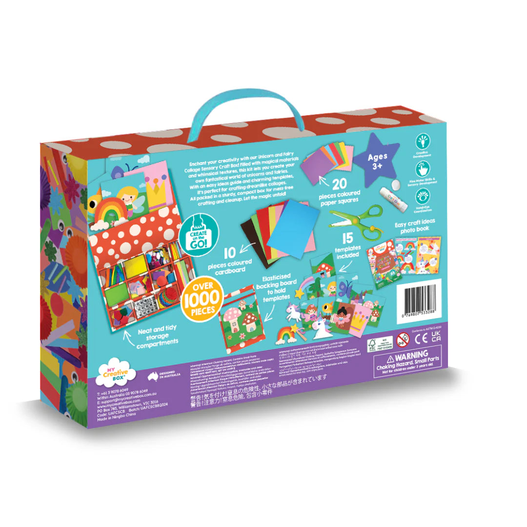 My Creative Box - Sensory Craft Box | Unicorn and Fairy Collage