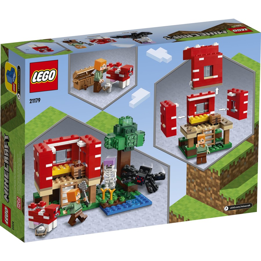 LEGO Minecraft The Mushroom House 21179