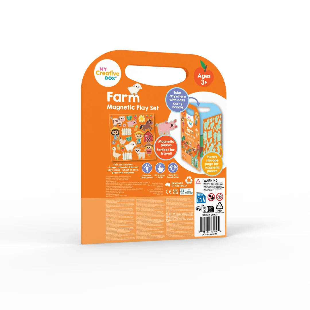My Creative Box - Magnetic Play Set | Farm Friends