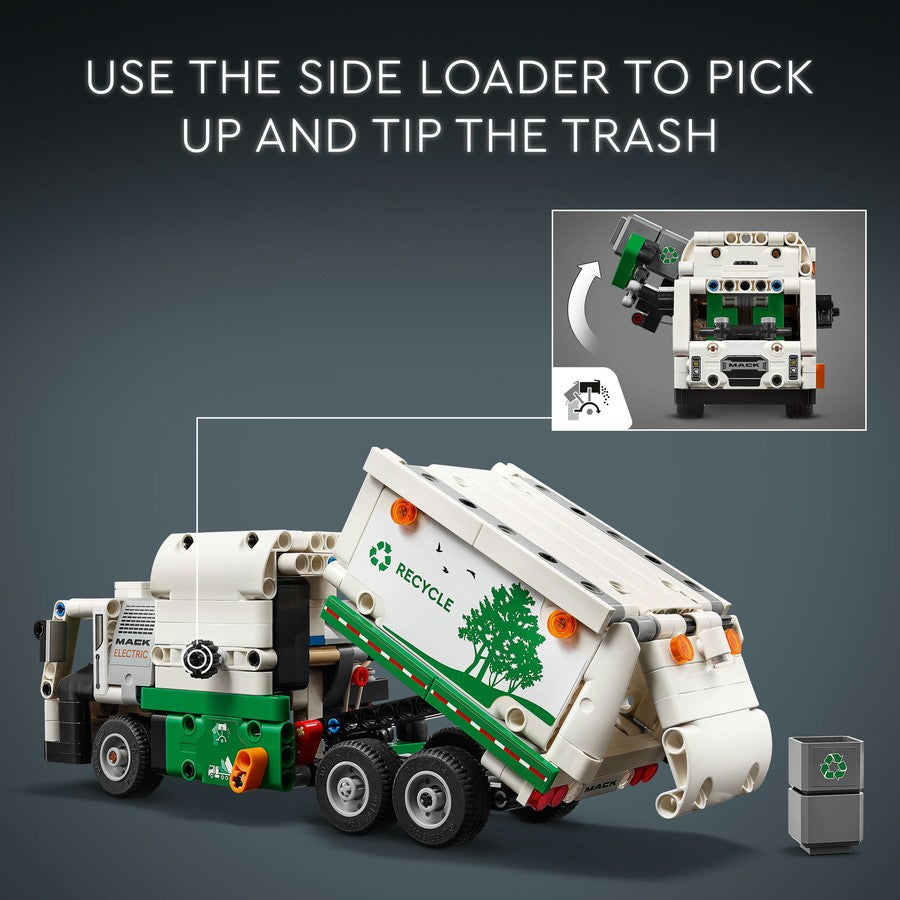 LEGO Technic Mack LR Electric Garbage Truck 42167