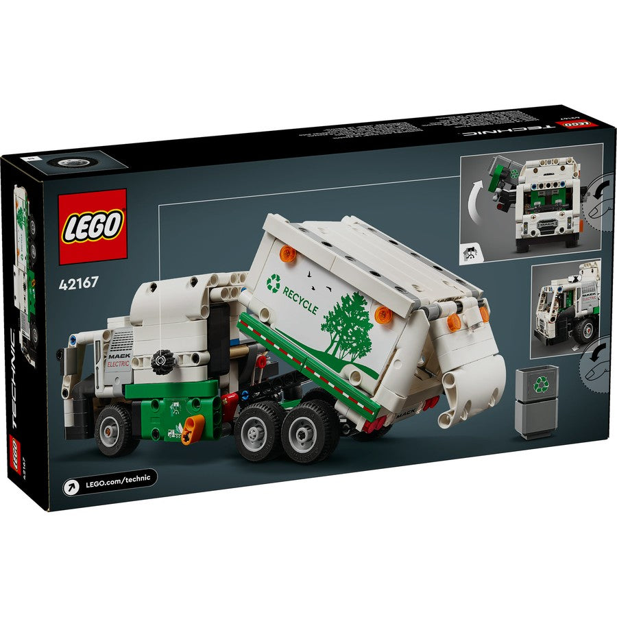 LEGO Technic Mack LR Electric Garbage Truck 42167