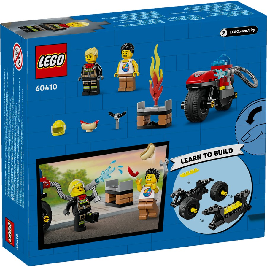 LEGO City Fire Rescue Motorcycle 60410