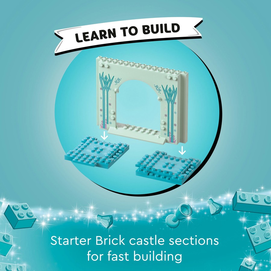 LEGO Disney Elsa’s Frozen Castle 43238
