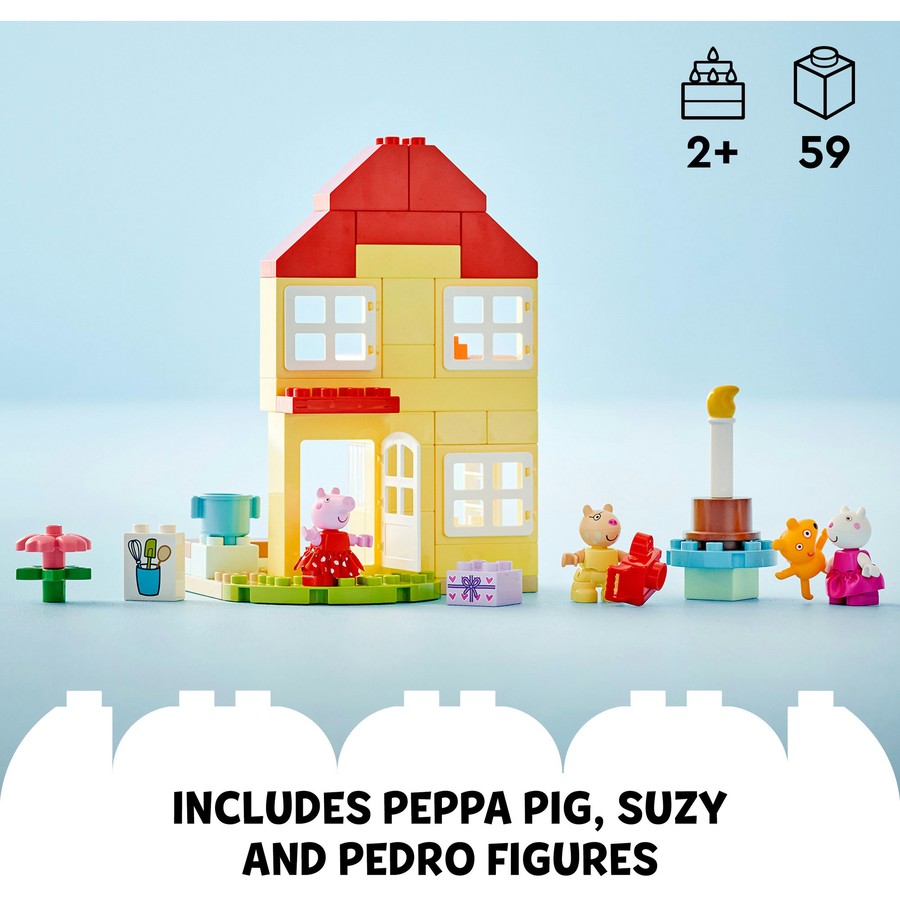 DUPLO by LEGO Peppa Pig Birthday House 10433