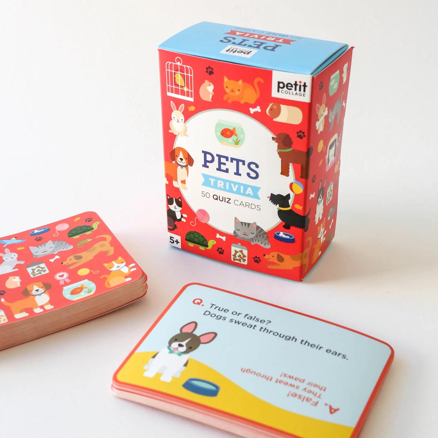 Pets Trivia Card - Petit Collage