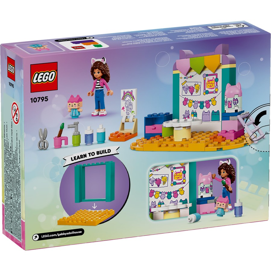 LEGO Gabby’s Dollhouse Crafting with Baby Box 10795