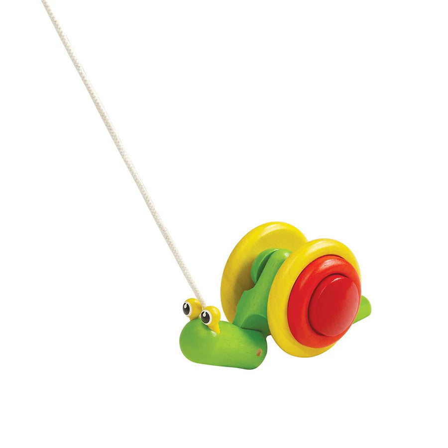 Plan Toys - Pull Along Snail