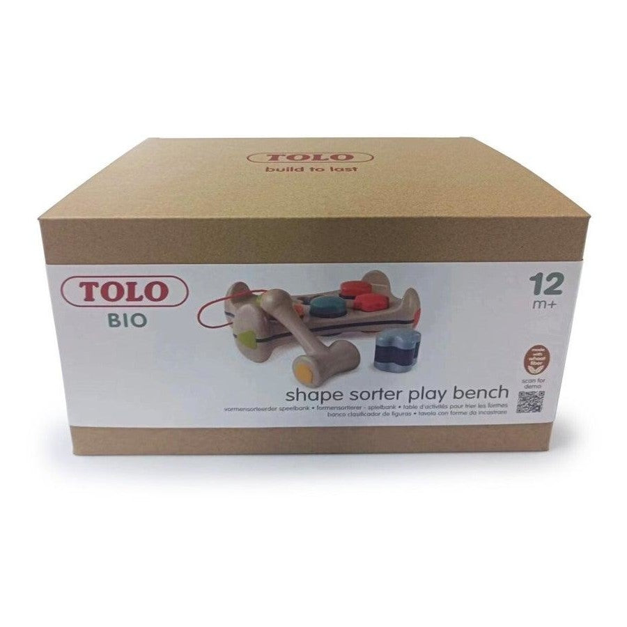 Tolo Toys - Bio Shape Sorter Play Bench
