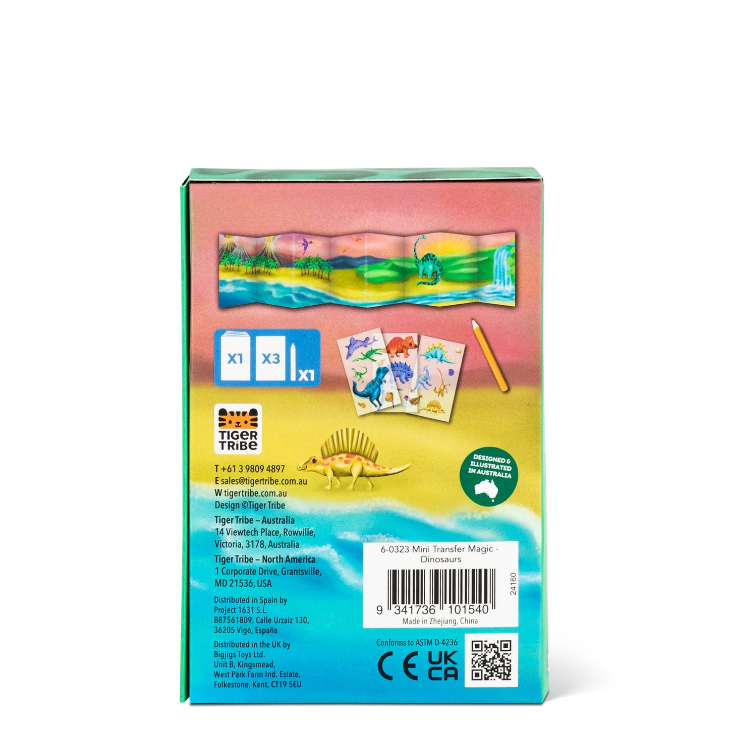 Tiger Tribe - Mini Transfer Magic | Dinosaurs