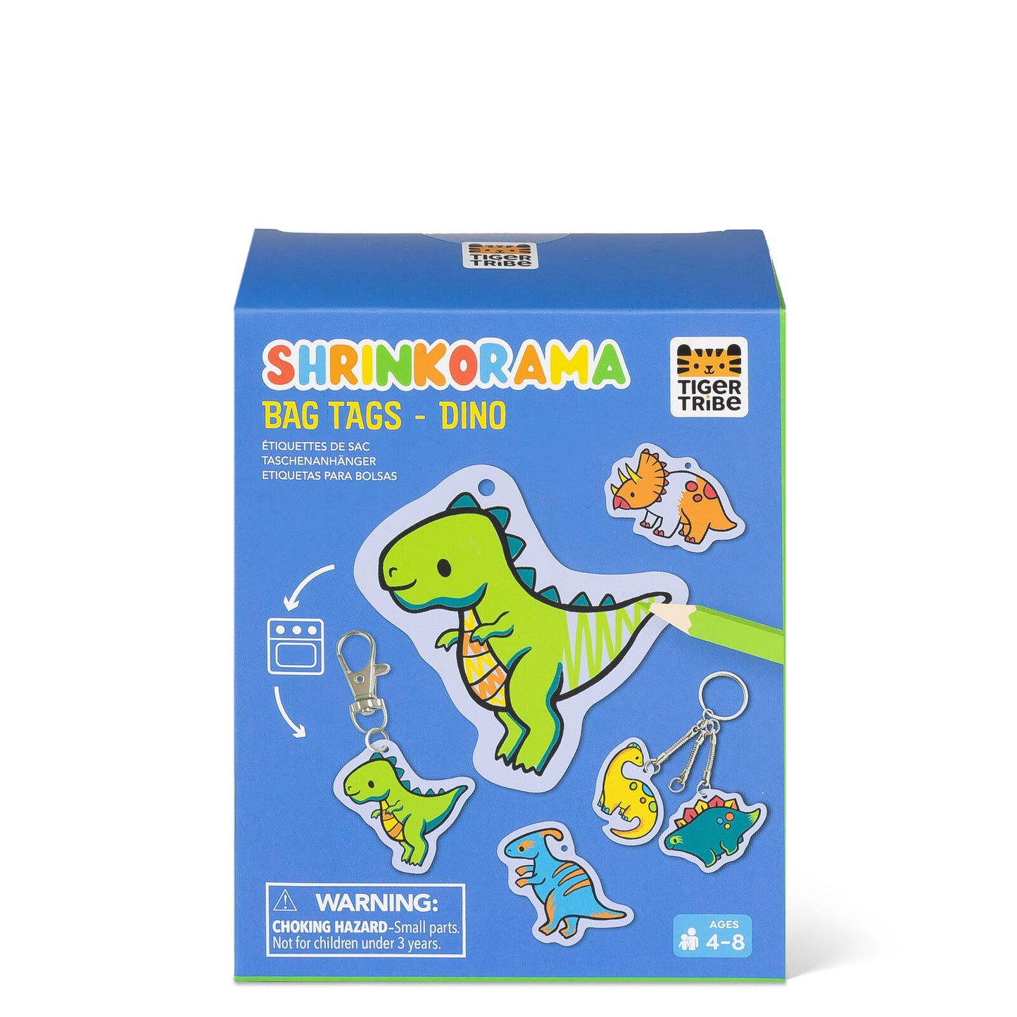 Tiger Tribe - Bag Tags | Dino