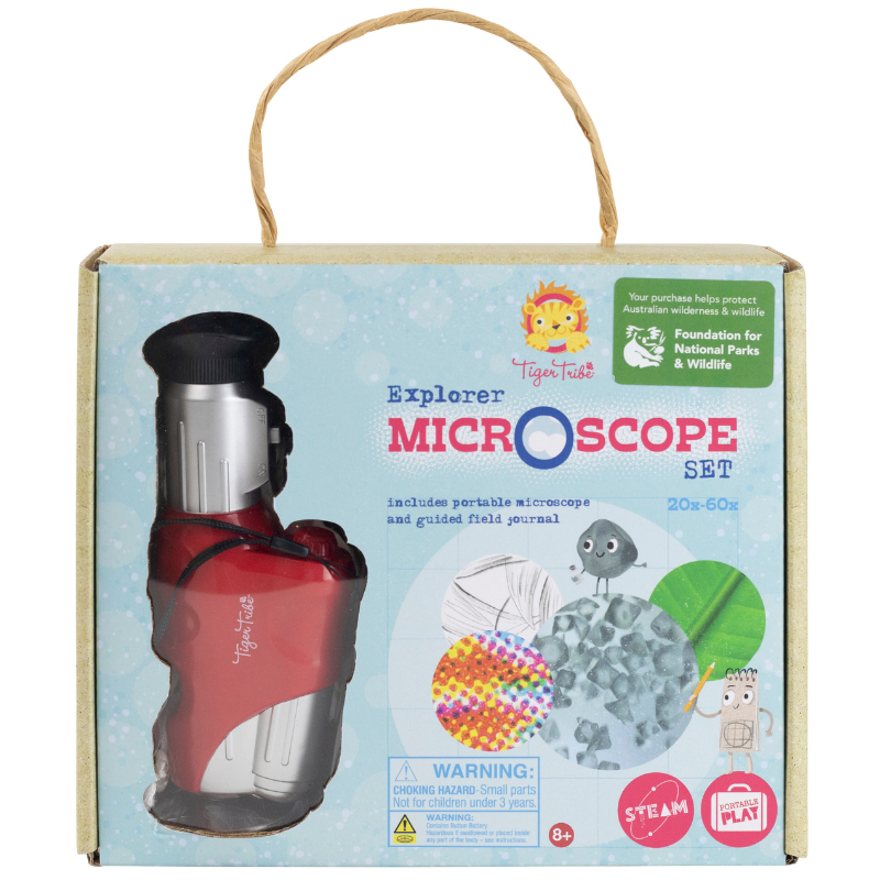 Tiger Tribe - Explorer Microscope Set