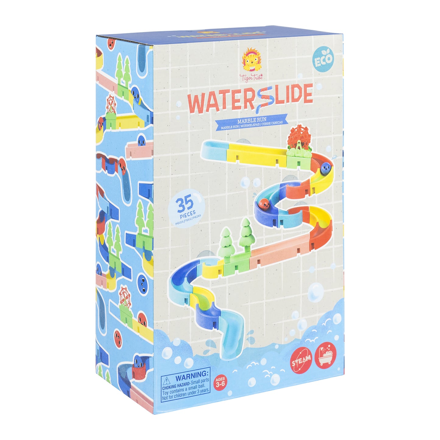 Tiger Tribe Waterslide - Marble Run - Eco