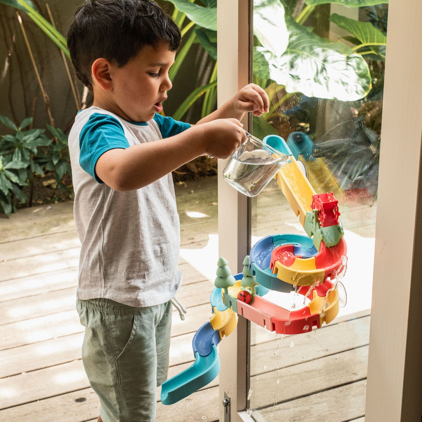 Tiger Tribe Waterslide - Marble Run - Eco