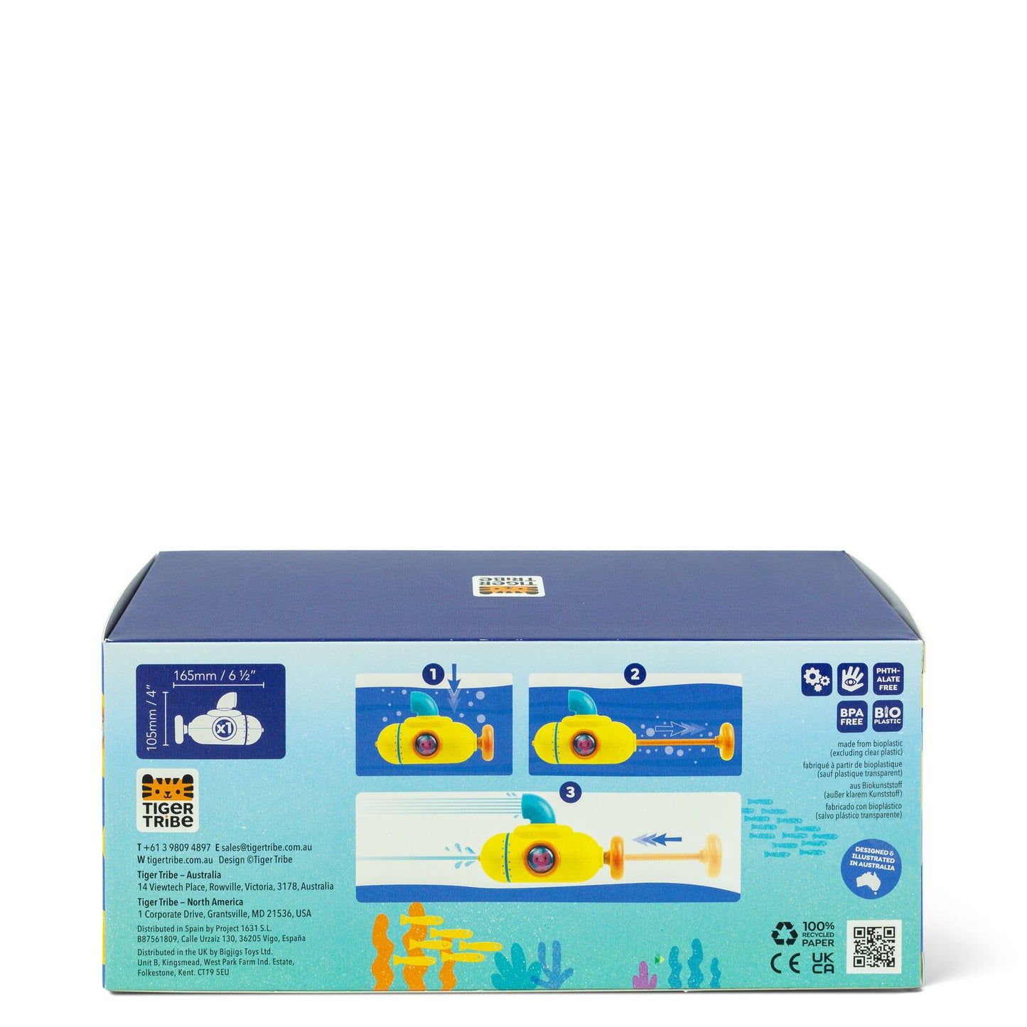 Tiger Tribe Tub Sub Bath Toy