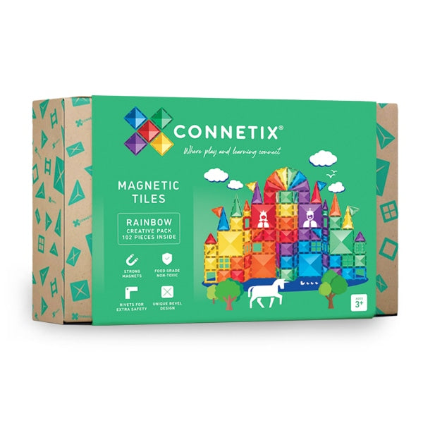 Connetix Tiles Rainbow Creative Pack 102 Piece