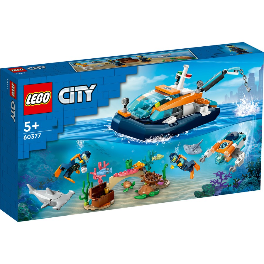 LEGO City Explorer Diving Boat 60377