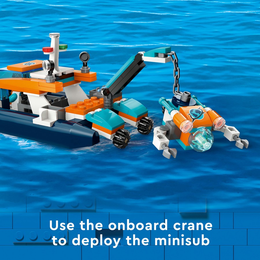 LEGO City Explorer Diving Boat 60377