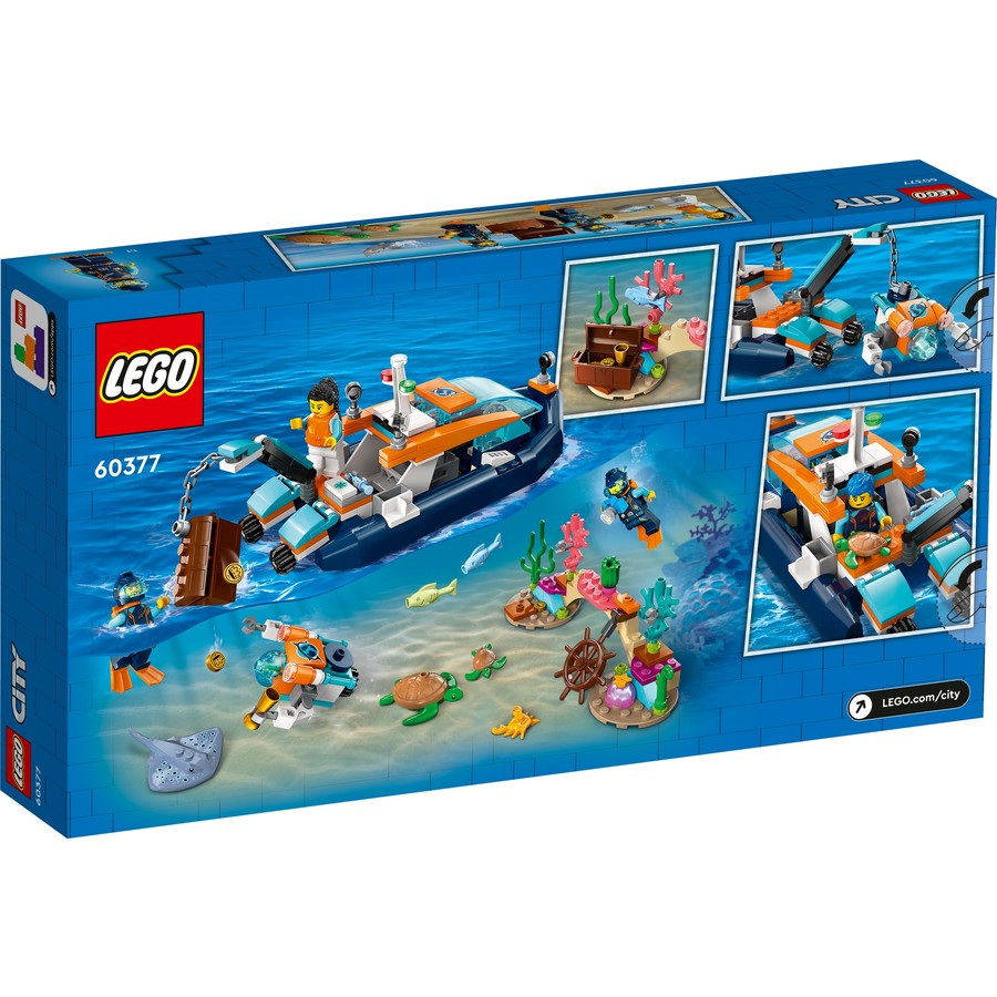 LEGO City Explorer Diving Boat 60377