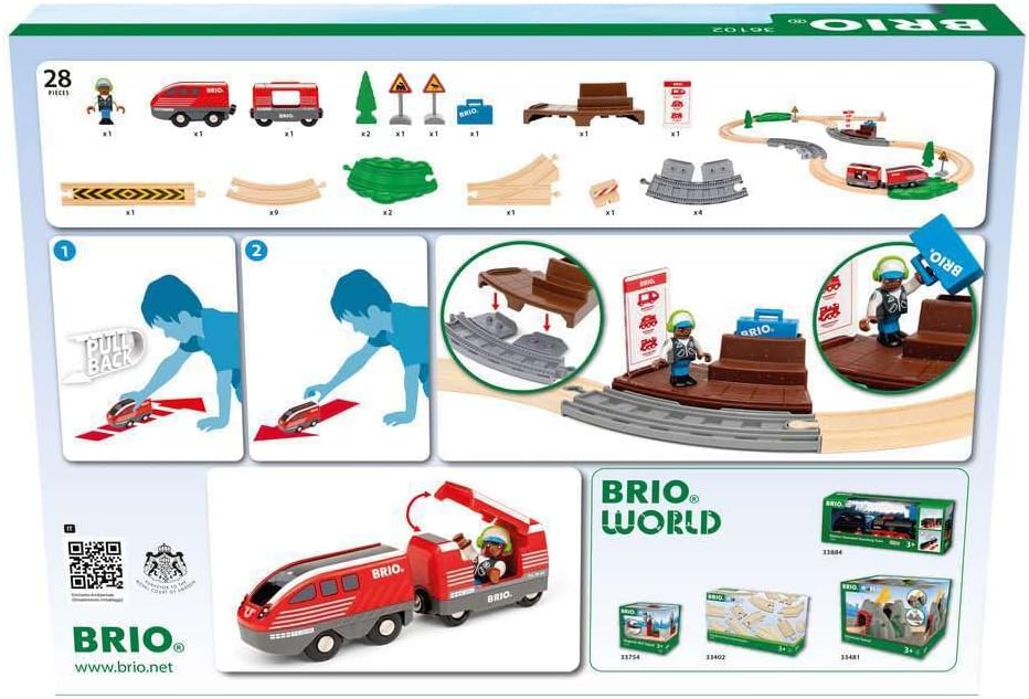 BRIO - Pullback Train Set