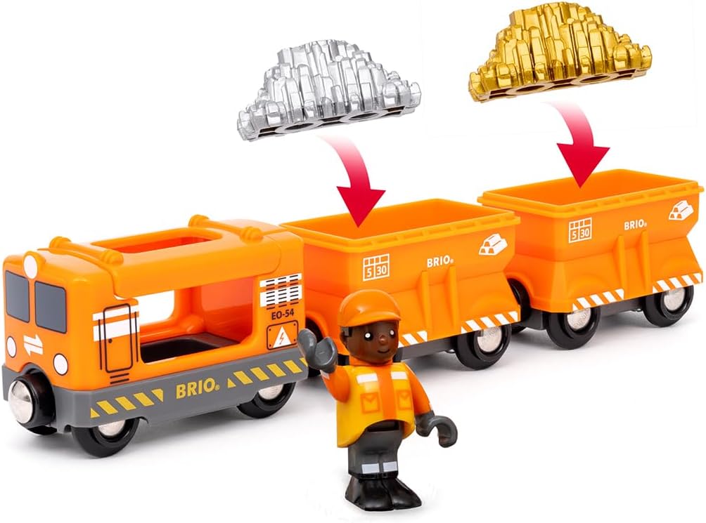 BRIO Gold Cargo Train