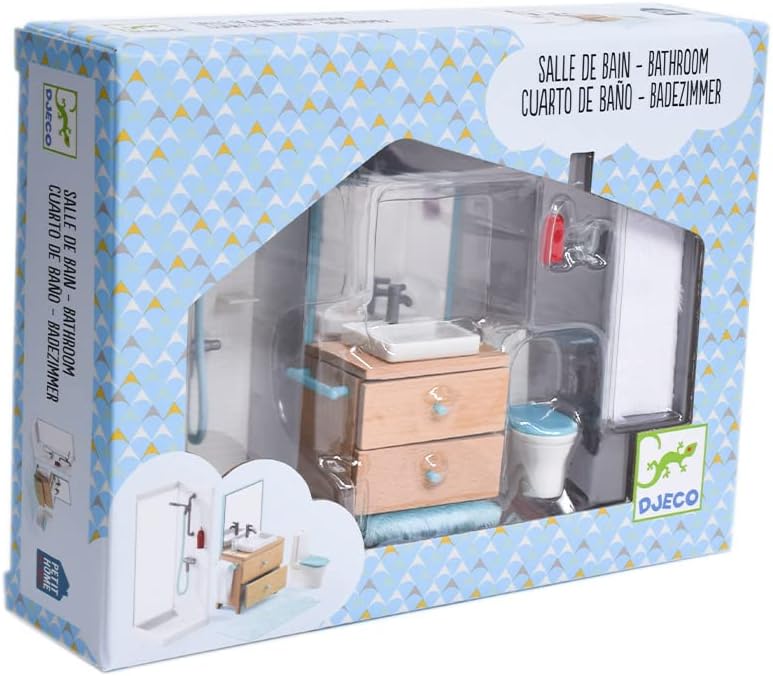 Djeco Dolls House Furniture - Bathroom