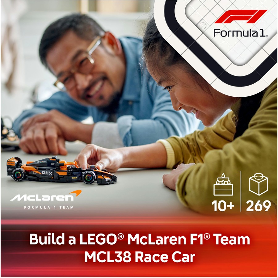 LEGO Speed Champions McLaren F1 Team MCL38 Race Car 77251