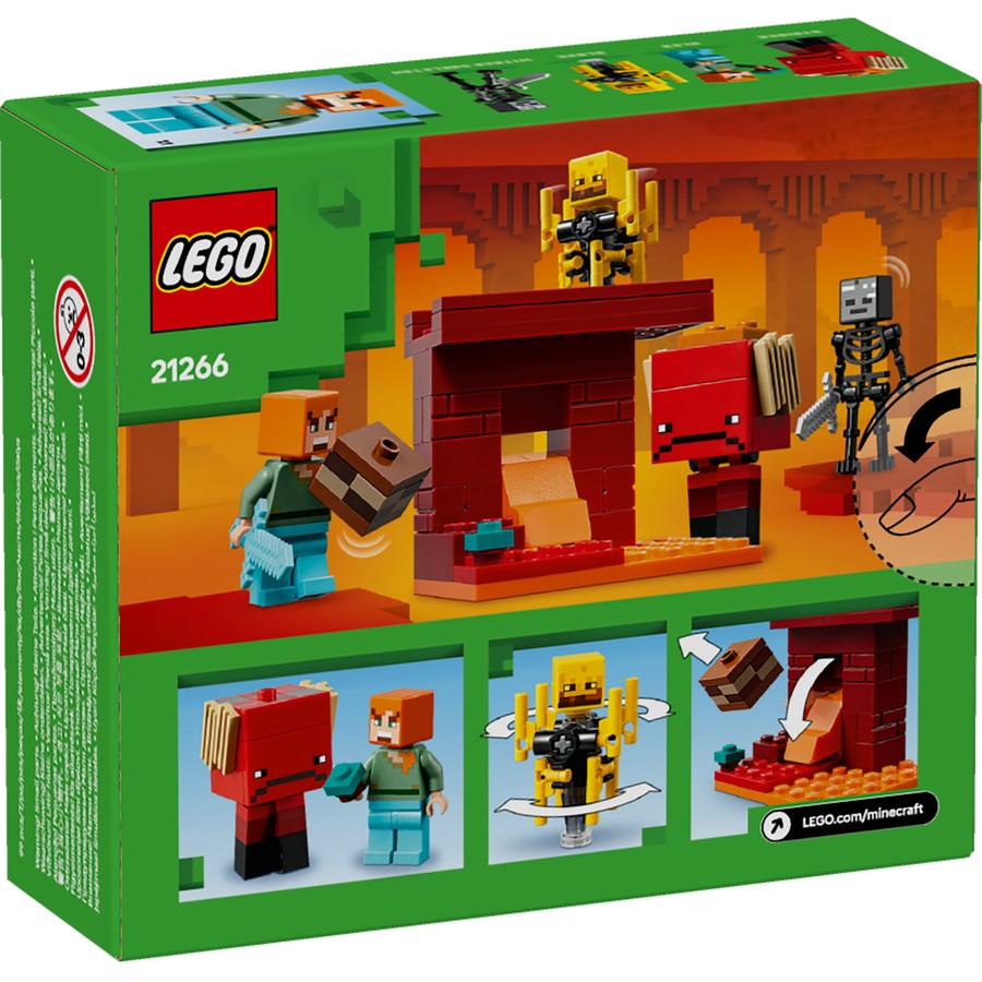 LEGO Minecraft The Nether Lava Battle 21266
