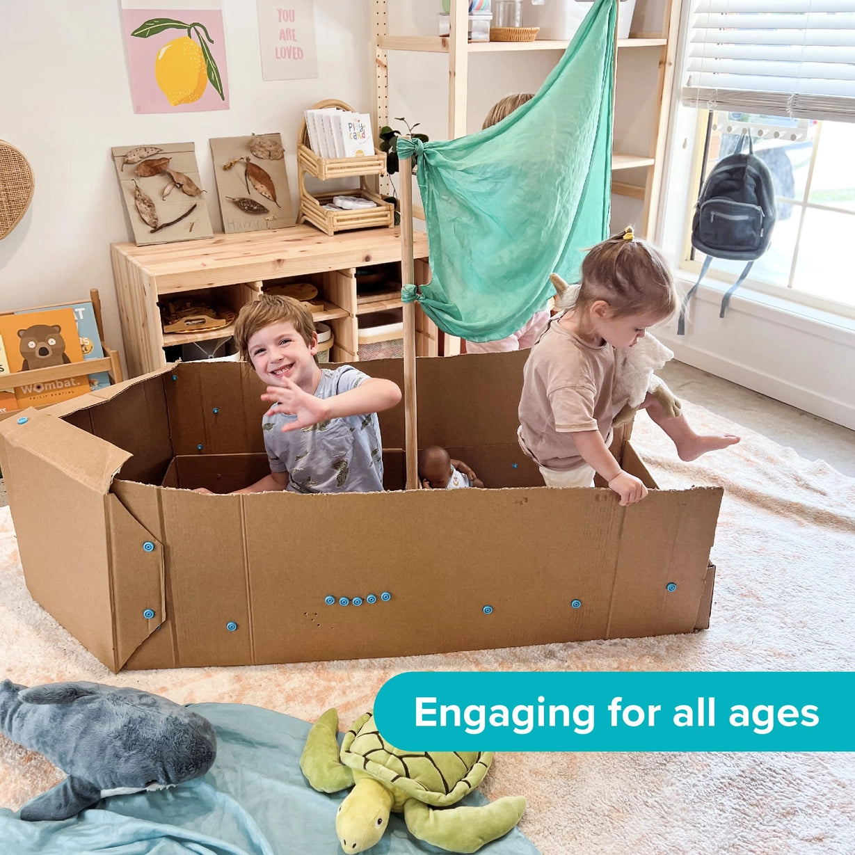 Makedo Create Kit - Cardboard Construction Toolkit