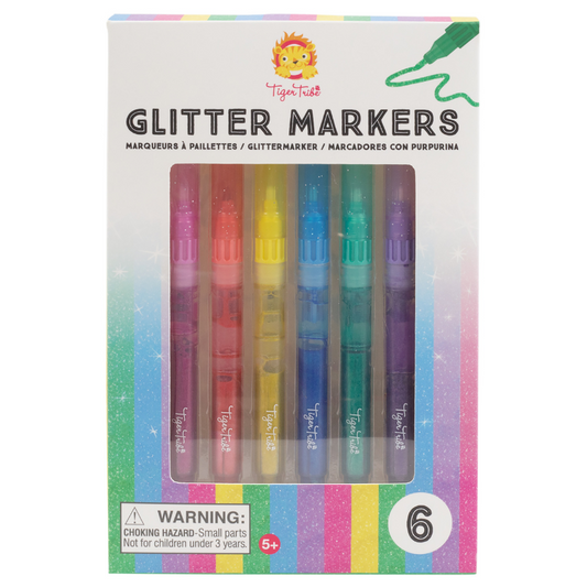 Tiger Tribe Glitter Markers