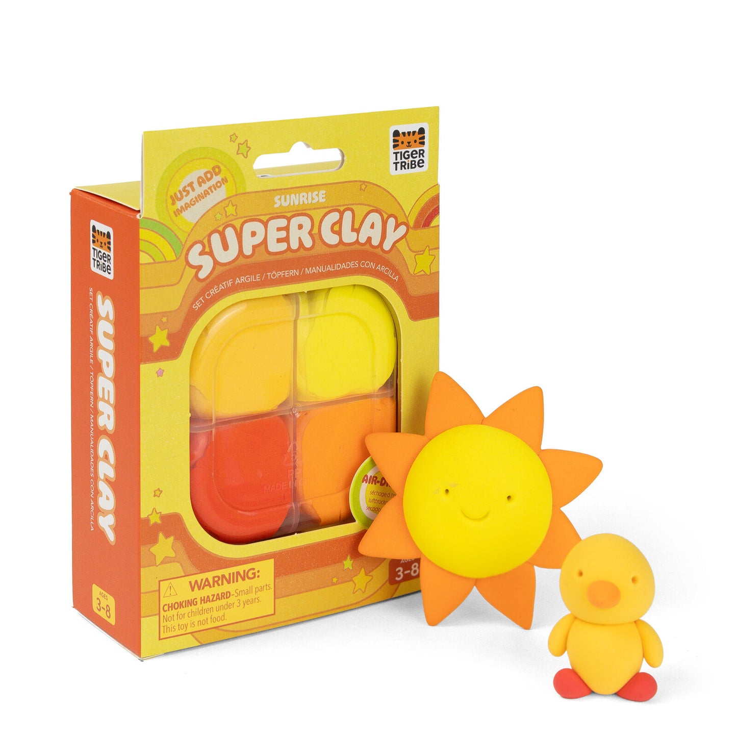 Tiger Tribe Super Clay Stationery (Select Kit)