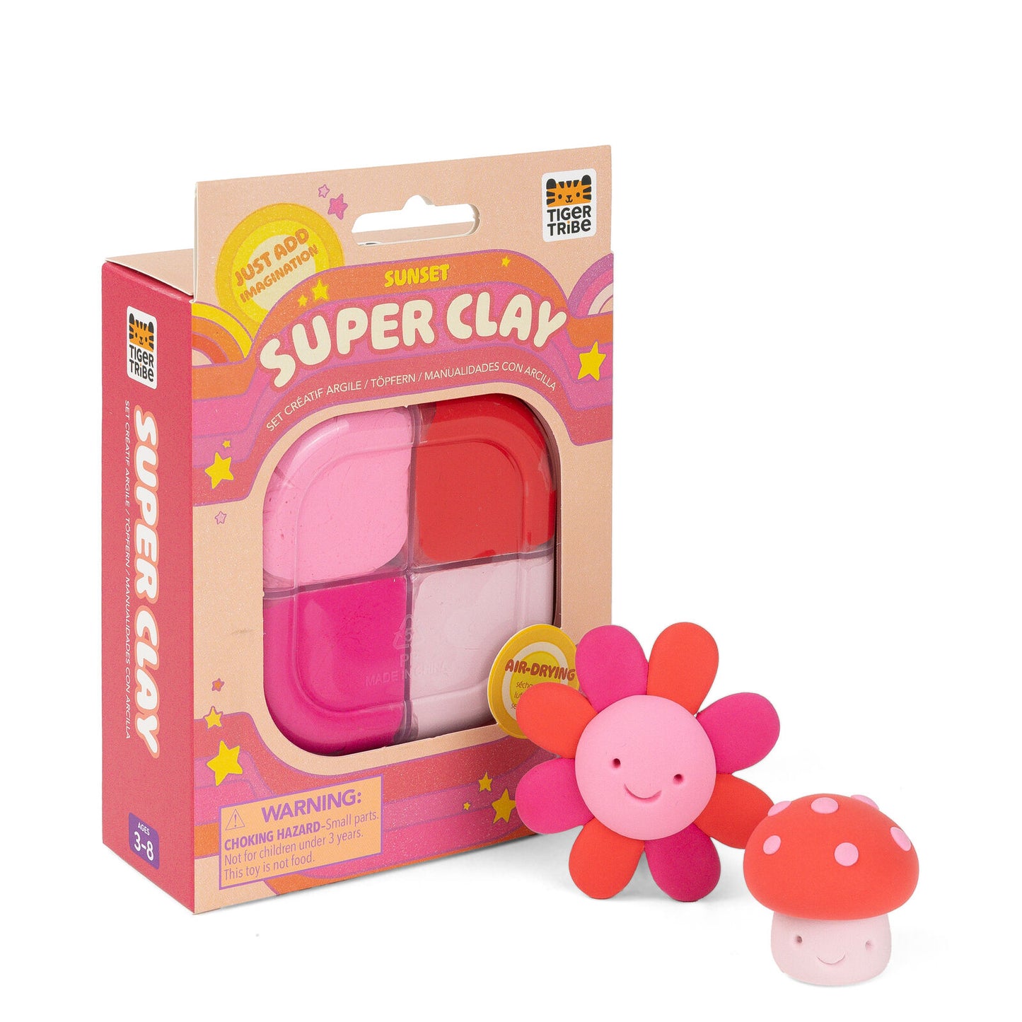 Tiger Tribe Super Clay Stationery (Select Kit)