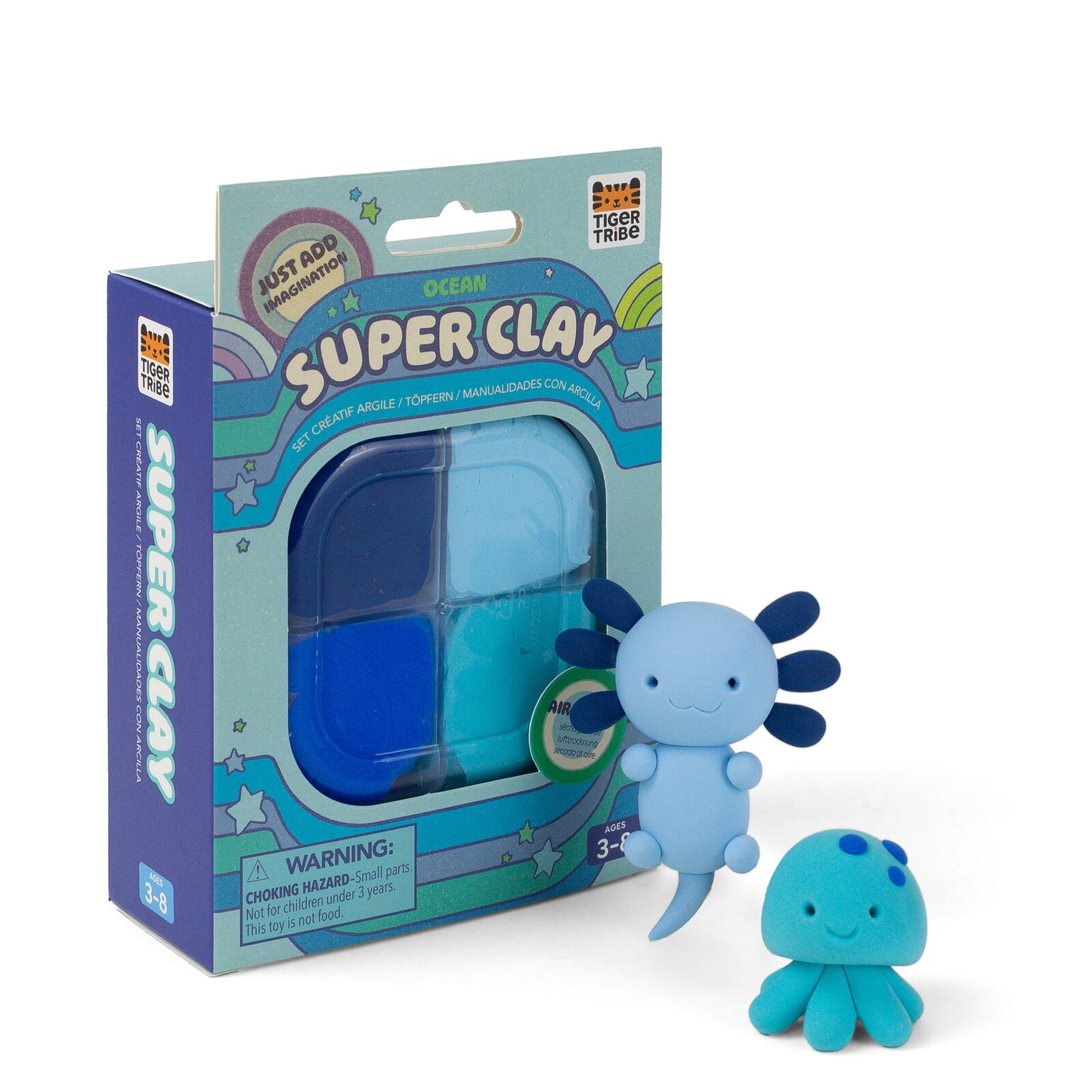 Tiger Tribe Super Clay Stationery (Select Kit)