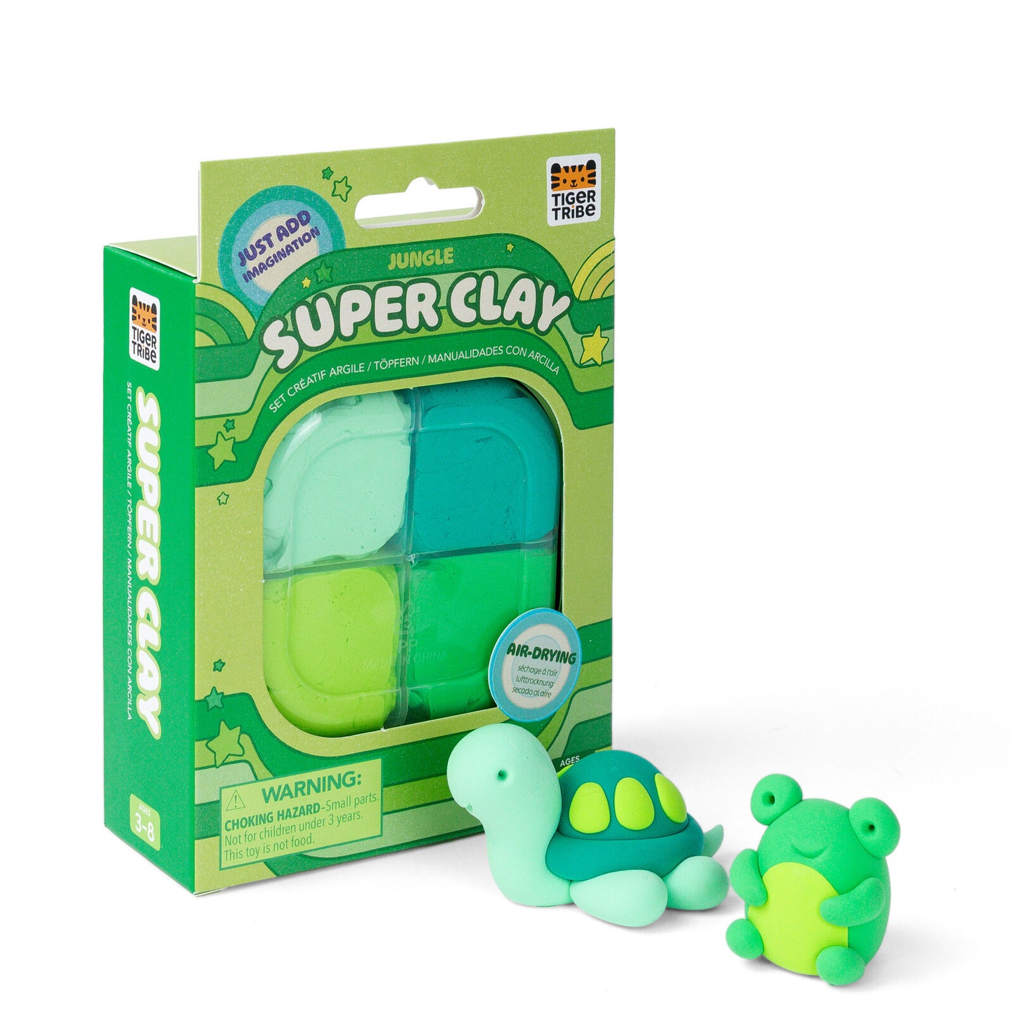 Tiger Tribe Super Clay Stationery (Select Kit)