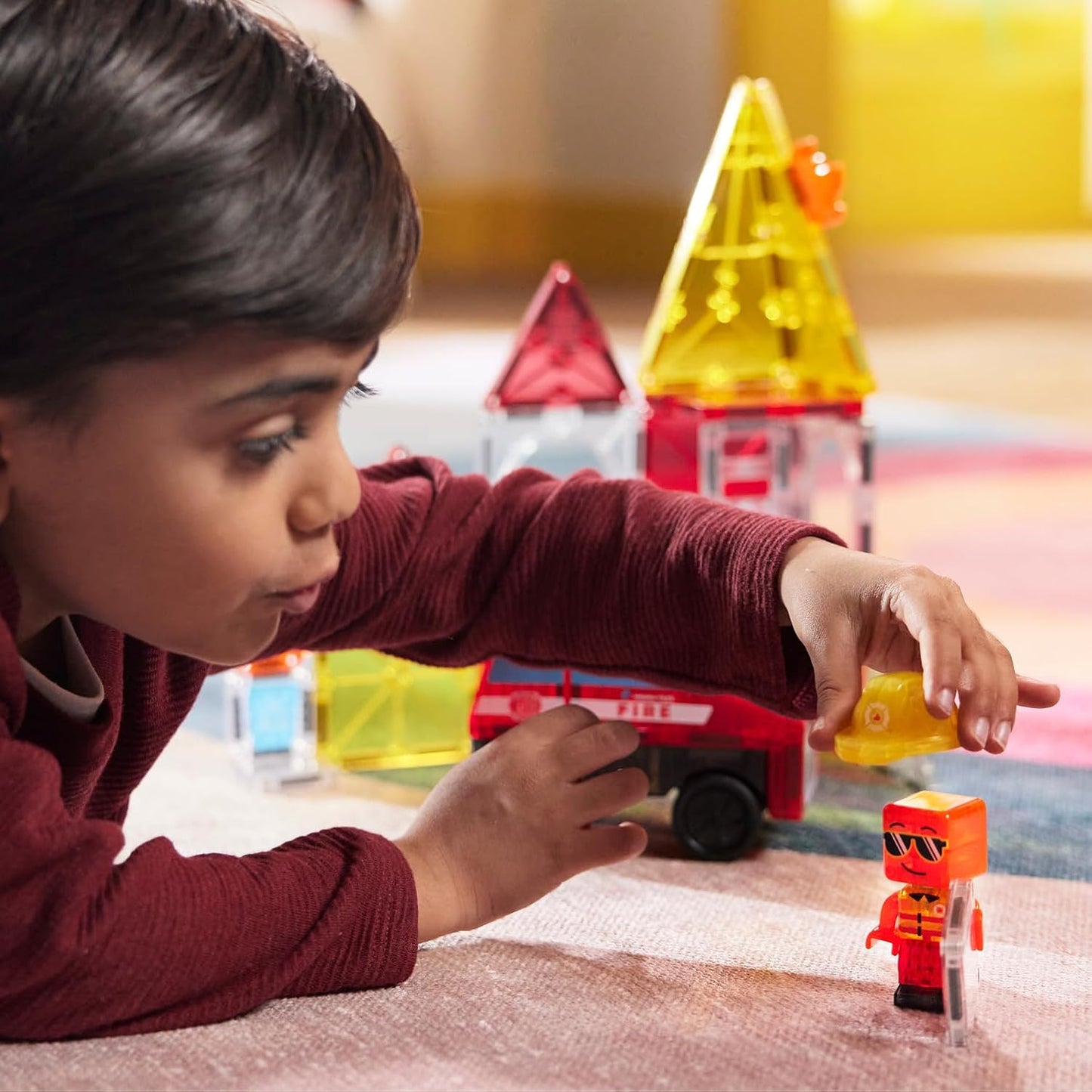 Magna-Tiles Fire Rescue - 27 Piece Set
