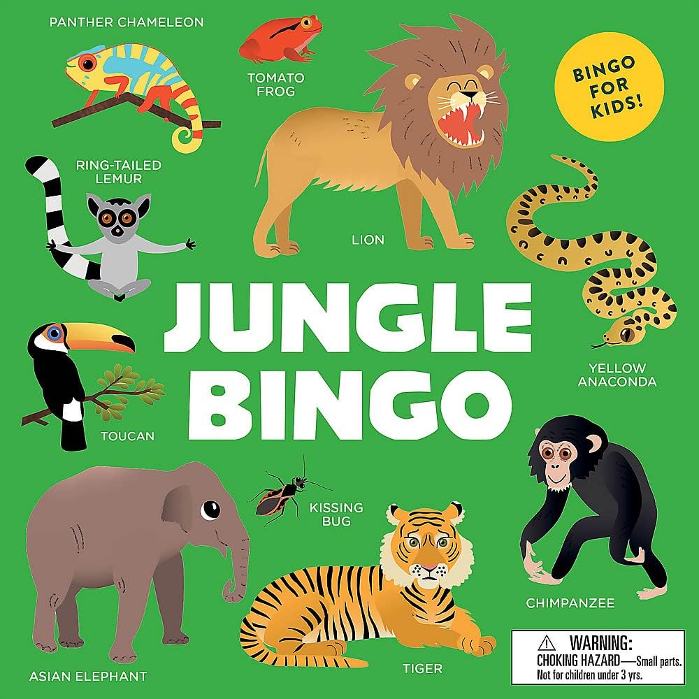 Jungle Bingo - Bingo for Kids