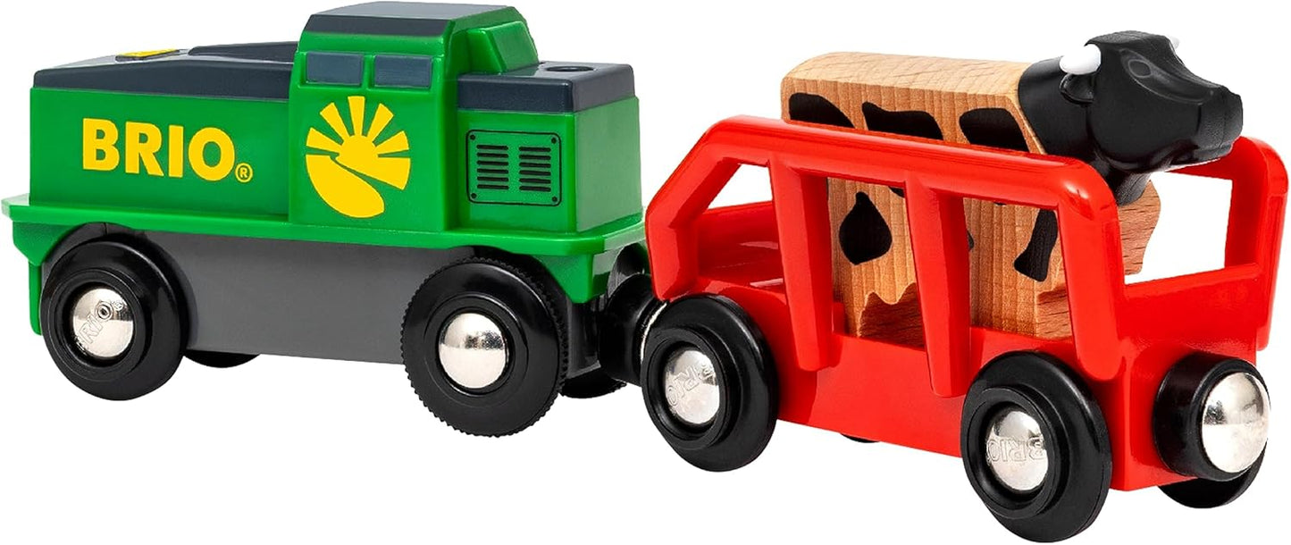 BRIO Farm Battery Train