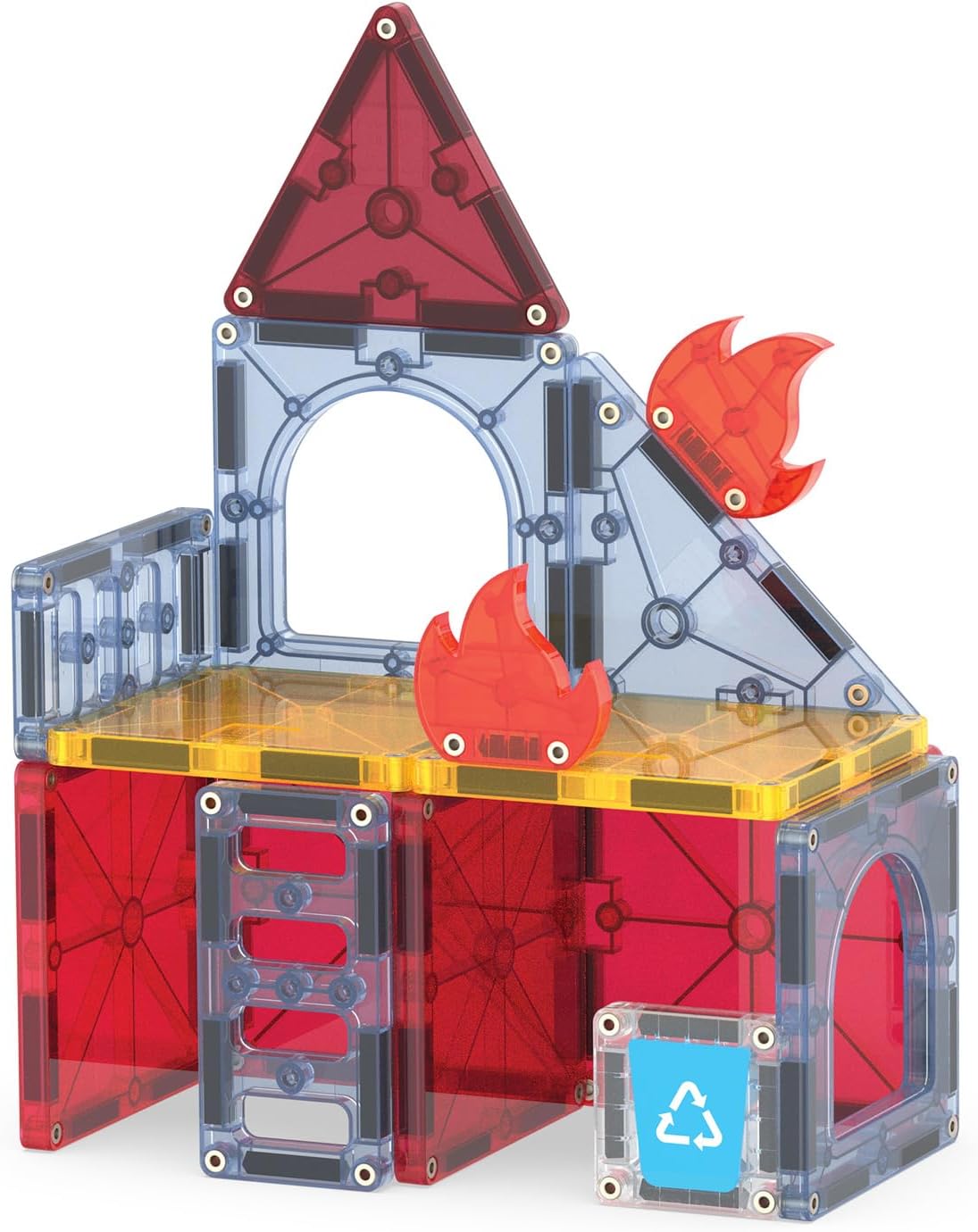 Magna-Tiles Fire Rescue - 27 Piece Set